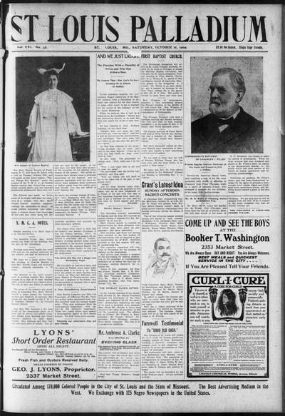 St. Louis Palladium, Oct 21, 1905