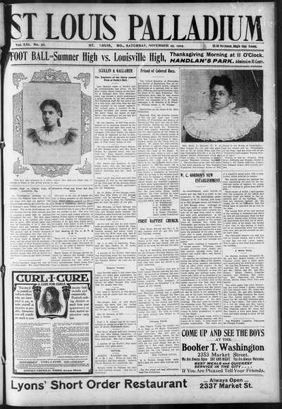 St. Louis Palladium, Nov 25, 1905