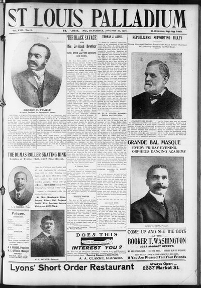 St. Louis Palladium, Jan 20, 1906