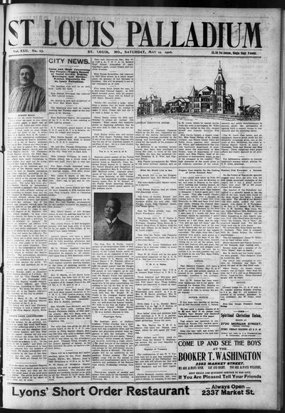 St. Louis Palladium, May 19, 1906