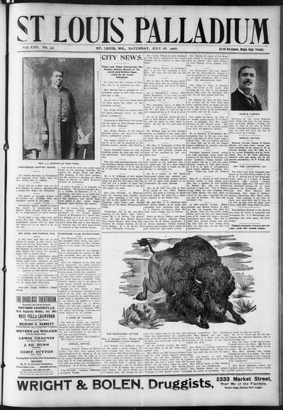 St. Louis Palladium, Jul 28, 1906