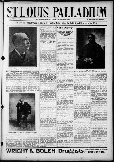 St. Louis Palladium, Oct 20, 1906