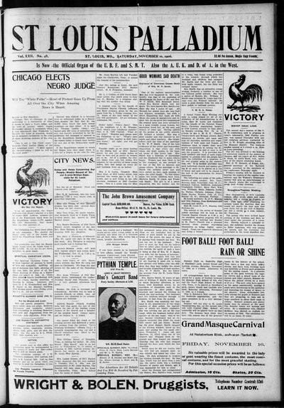 St. Louis Palladium, Nov 10, 1906