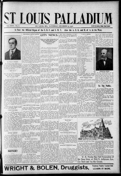 St. Louis Palladium, Dec 15, 1906