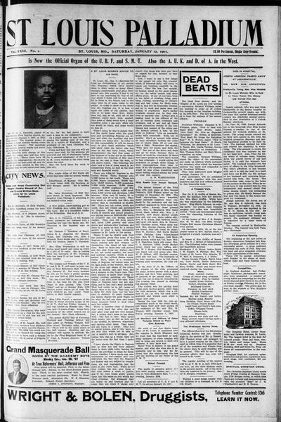St. Louis Palladium, Jan 12, 1907