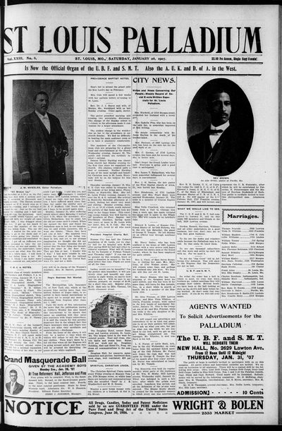 St. Louis Palladium, Jan 26, 1907