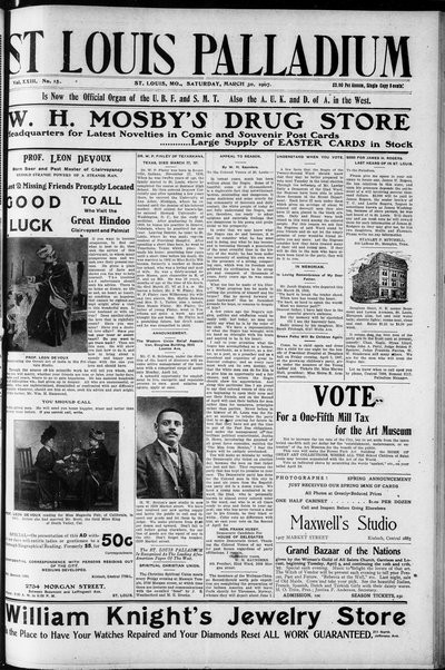 St. Louis Palladium, Mar 30, 1907