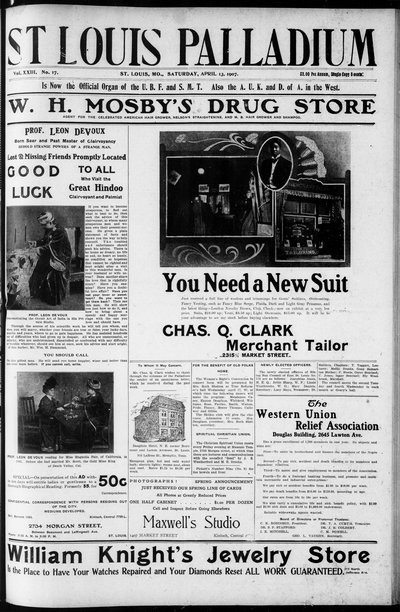 St. Louis Palladium, Apr 13, 1907