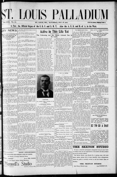 St. Louis Palladium, May 18, 1907
