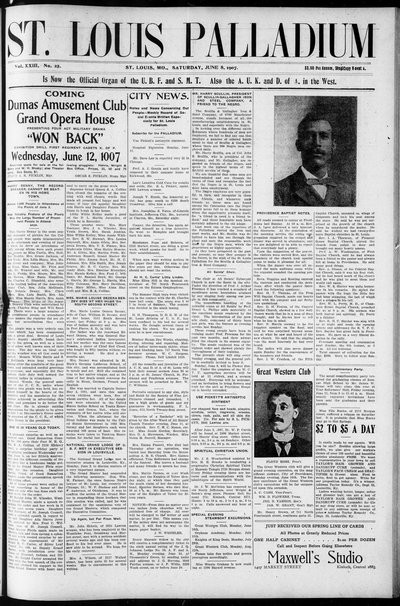 St. Louis Palladium, Jun 8, 1907