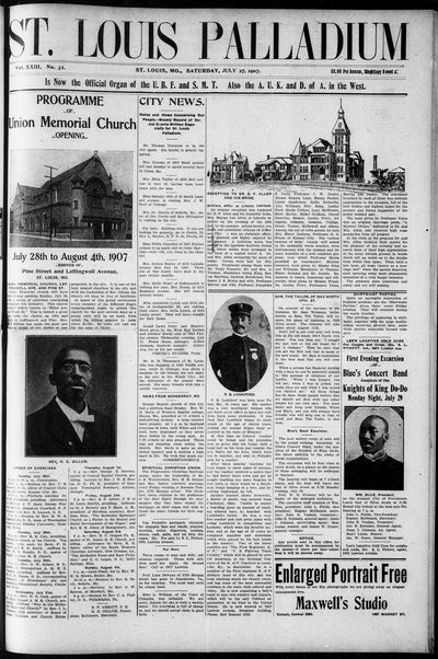 St. Louis Palladium, Jul 27, 1907