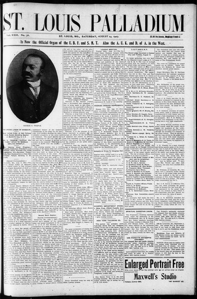 St. Louis Palladium, Aug 24, 1907
