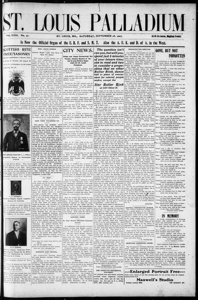 St. Louis Palladium, Sep 28, 1907
