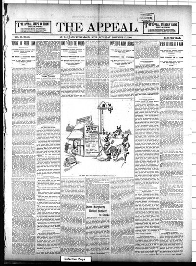 The Appeal, Nov 17, 1900
