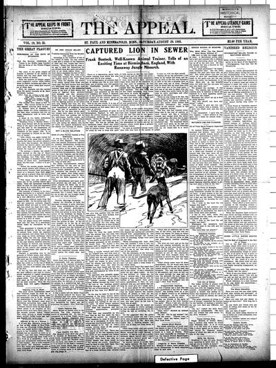 The Appeal, Aug 29, 1903
