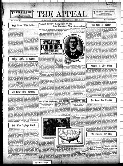 The Appeal, Apr 16, 1904
