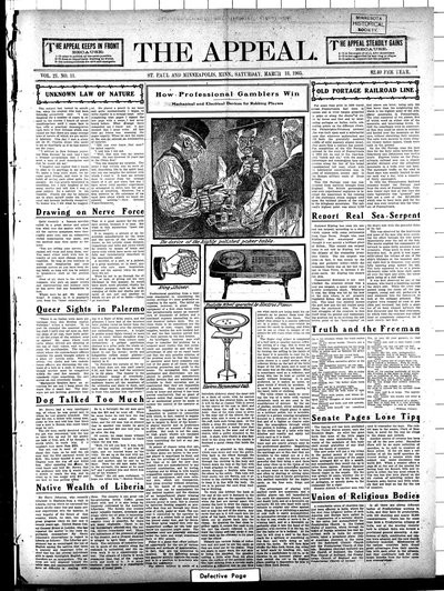 The Appeal, Mar 18, 1905