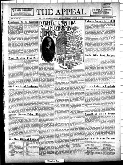 The Appeal, Aug 12, 1905