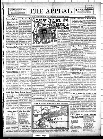 The Appeal, Sep 16, 1905