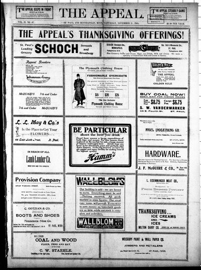 The Appeal, Nov 25, 1905
