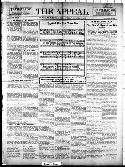 The Appeal, Dec 30, 1905
