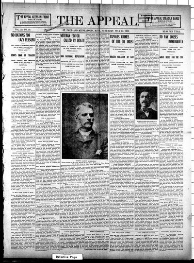 The Appeal, May 12, 1906