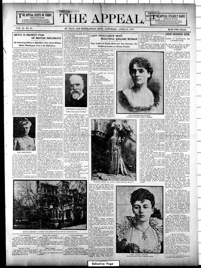 The Appeal, Apr 20, 1907
