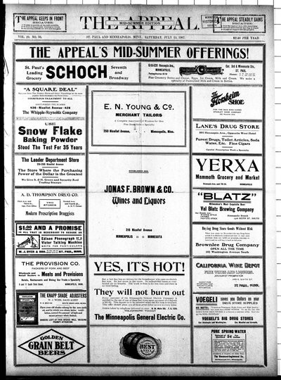 The Appeal, Jul 13, 1907