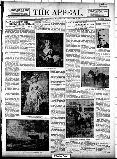 The Appeal, Sep 28, 1907