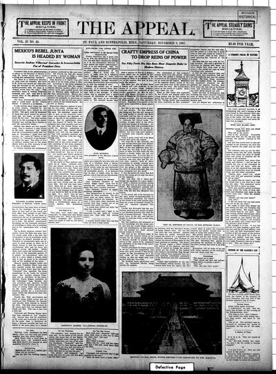 The Appeal, Nov 9, 1907