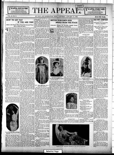 The Appeal, Jan 11, 1908