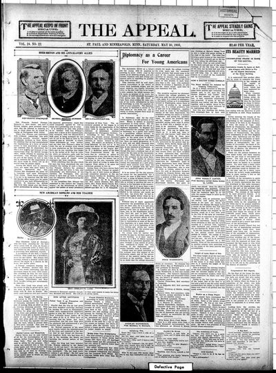 The Appeal, May 30, 1908