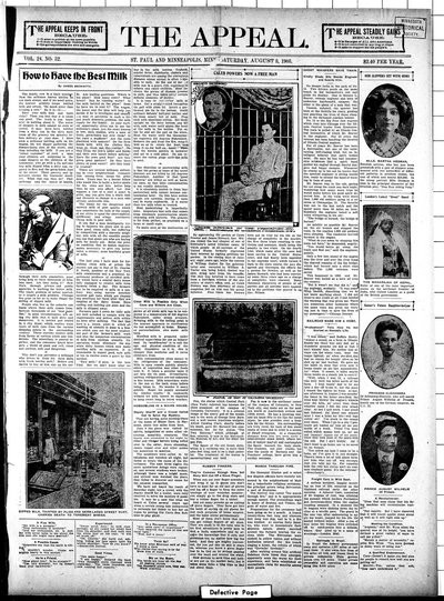 The Appeal, Aug 8, 1908