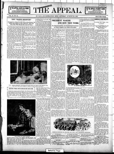 The Appeal, Aug 29, 1908