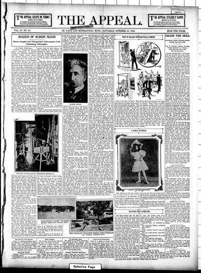 The Appeal, Oct 10, 1908
