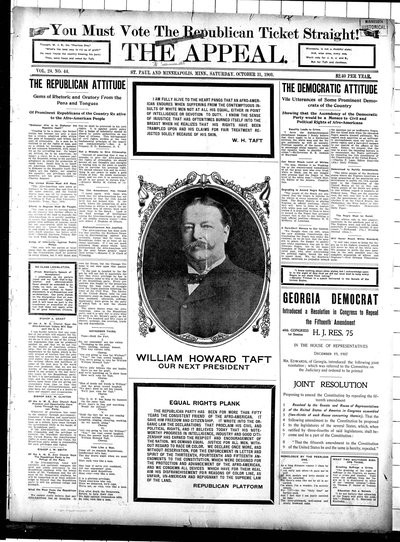 The Appeal, Oct 31, 1908