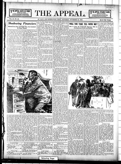 The Appeal, Nov 28, 1908