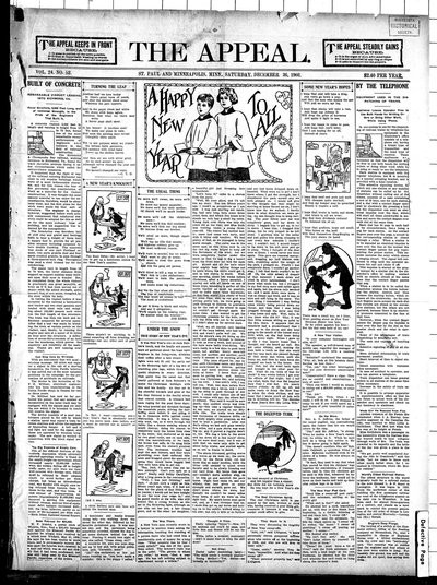 The Appeal, Dec 26, 1908