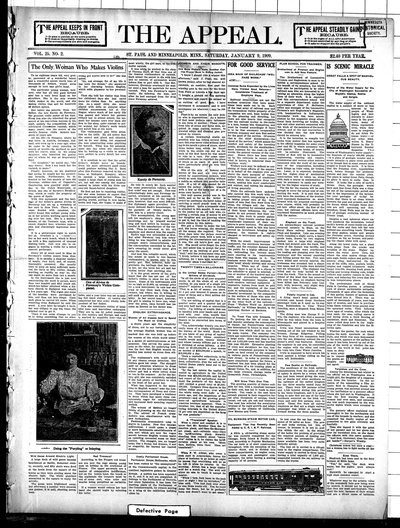 The Appeal, Jan 9, 1909