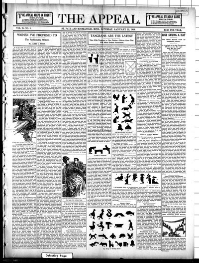 The Appeal, Jan 23, 1909