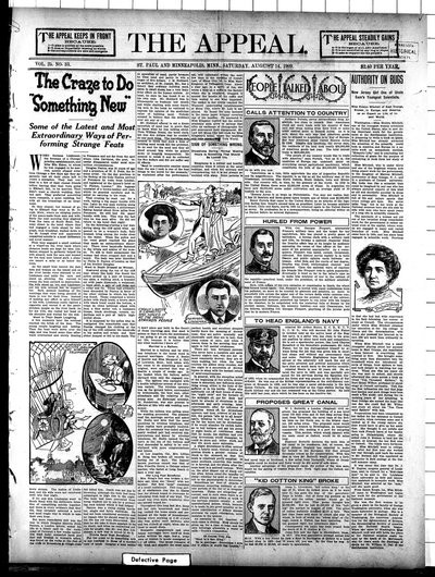 The Appeal, Aug 14, 1909