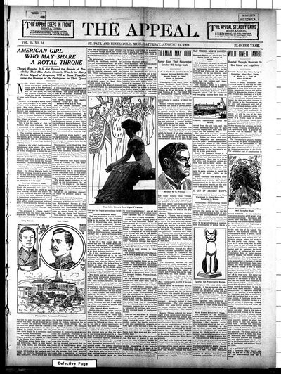 The Appeal, Aug 21, 1909