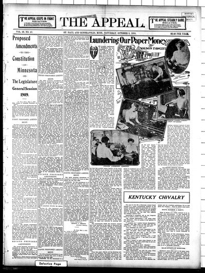 The Appeal, Oct 8, 1910