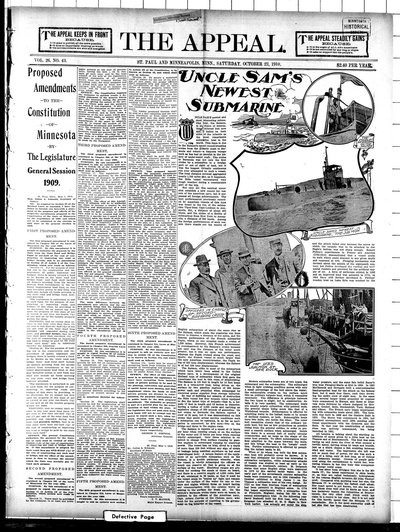 The Appeal, Oct 22, 1910