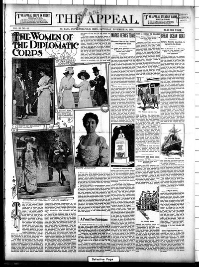 The Appeal, Nov 26, 1910