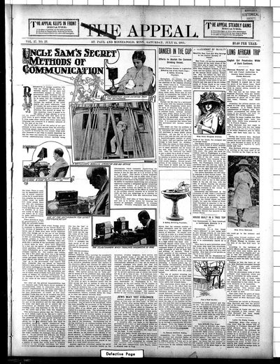 The Appeal, Jul 15, 1911