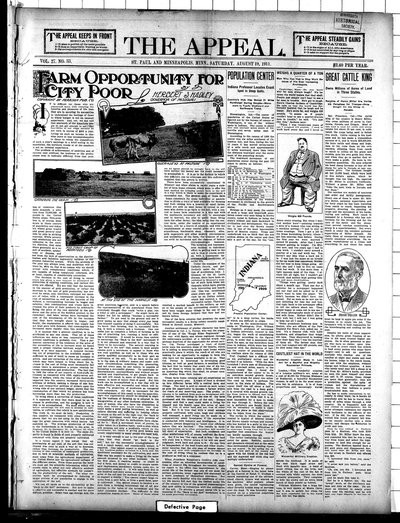 The Appeal, Aug 19, 1911