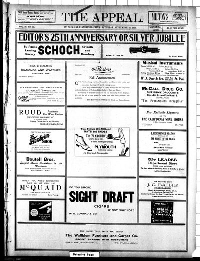 The Appeal, Sep 23, 1911