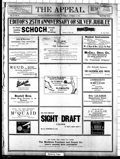 The Appeal, Oct 14, 1911