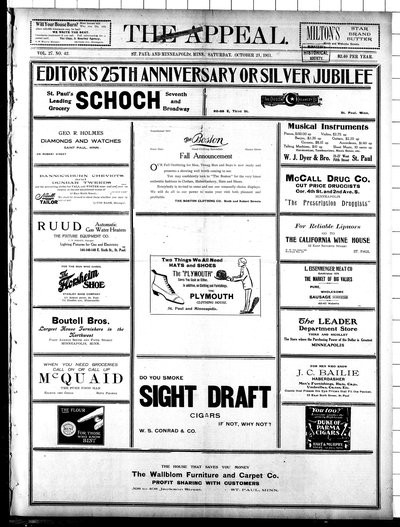 The Appeal, Oct 21, 1911